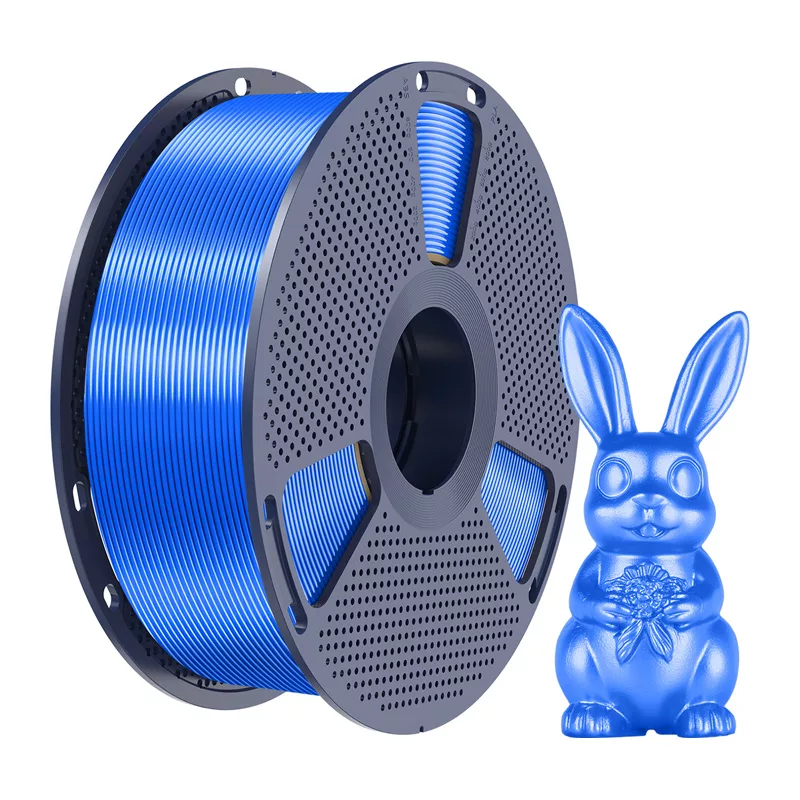 SUNLU PLA+ Silk Filament 1,75 mm Blau 1 kg