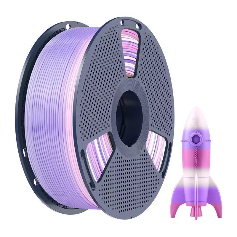SUNLU PLA Filament Rainbow 1,75 mm 1 kg 3D-Drucker-Filament