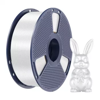 SUNLU PLA+ Silk Filament 1.75 mm Weiß 1 kg