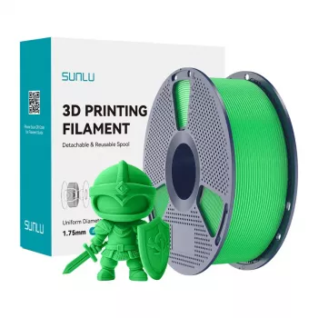SUNLU PLA+ Filament 1,75 mm Grün 1 kg