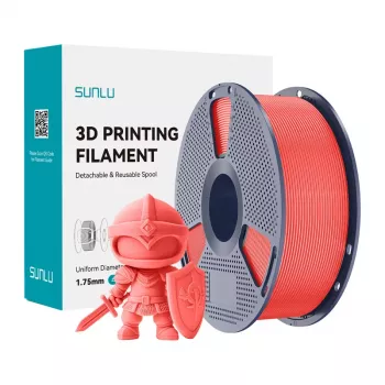 SUNLU PLA+ Filament 1,75 mm Kirschrot 1 kg