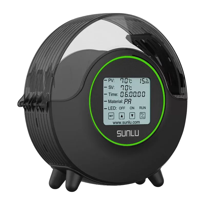 SUNLU S2 Filament Trockner 1 Spule 35-70°C PTC 360° Heizung LCD Touch