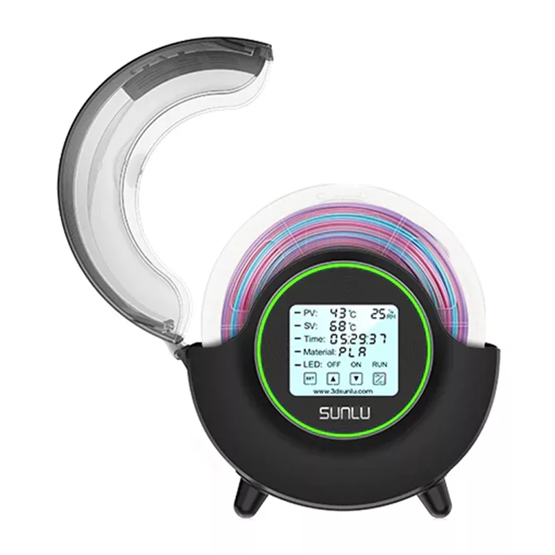 SUNLU S2 Filament Trockner 1 Spule 35-70°C PTC 360° Heizung LCD Touch