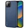 Dux Ducis Apple iPhone 14 Fino Case Cover Nylon-Blau