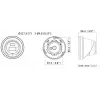 Hikvision DS-2CD23123G2-LIS2UY/SL(2.8mm) 12MP IP-Kamera, Schwarz
