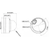 Hikvision DS-2CD1147G3-LIU(2.8mm) 4MP IP-Kamera mit eingebautem Mikrofon, 2,8mm Festbrennweitenobjektiv, IR & Weißlicht, IP67, IK10