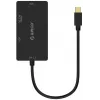 ORICO Mini DisplayPort auf HDMI, VGA, DVI Adapter (Schwarz)