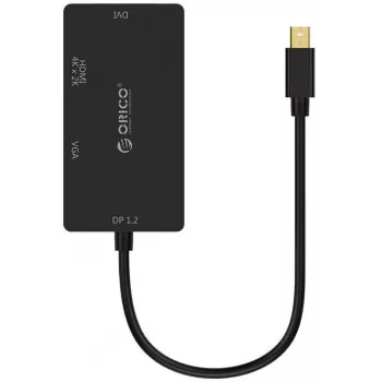 ORICO Mini DisplayPort auf HDMI, VGA, DVI Adapter (Schwarz)