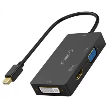 ORICO Mini DisplayPort auf HDMI, VGA, DVI Adapter (Schwarz)