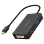 ORICO Mini DisplayPort auf HDMI, VGA, DVI Adapter (Schwarz)