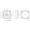 Dahua PFA122 Adapter-Montagehalterung für Kameras