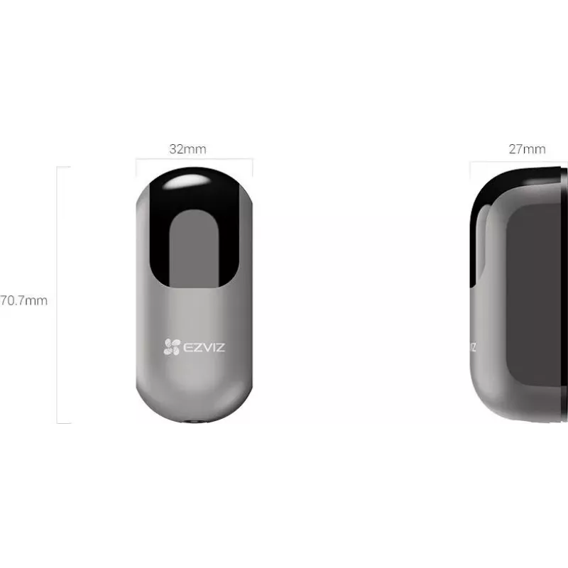 EZVIZ CS-HGD2-R100 Drahtlose Infrarot-Lichtschranken für Torantriebe (1 Sender, 1 Empfänger)
