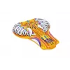 Bestway 43491 Luftmatratze zum Schwimmen 183 x 153 cm aufblasbare schwimmende Insel mit Getränkehaltern
