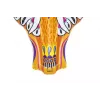 Bestway 43491 Luftmatratze zum Schwimmen 183 x 153 cm aufblasbare schwimmende Insel mit Getränkehaltern