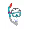Bestway Tauchset Maske, Schnorchel, Flossen Blau 25020