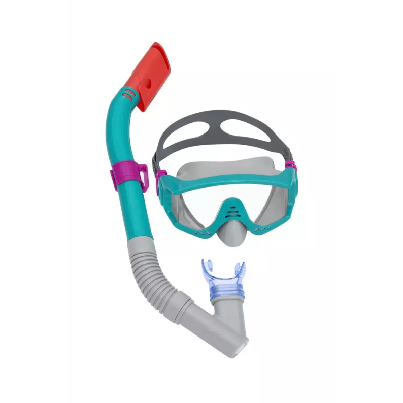 Bestway Tauchset Maske, Schnorchel, Flossen Blau 25020