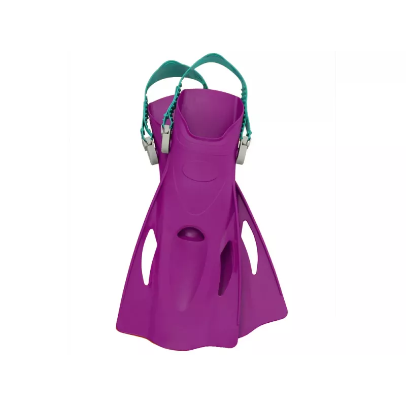 Bestway 25046 Junior Schnorchelset Pink Maske, Flossen, Schnorchel für Kinder 3-6 Jahre