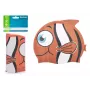 Bestway Hydro-Swim Silikon-Badekappe Orange Fisch für Kinder