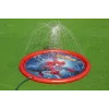 Bestway aufblasbare Planschmatte mit Springbrunnen Spider-Man 165 cm