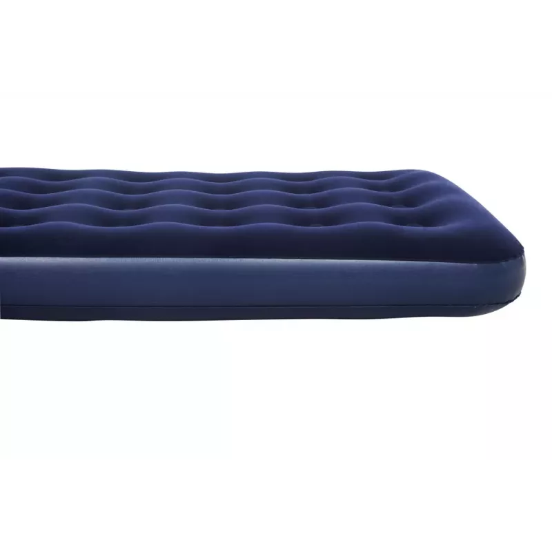 Bestway Luftmatratze 188 x 99 x 22 cm Einzelperson, geflocktes PVC, Coil-Beam-Konstruktion 67001