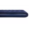 Bestway Luftmatratze 191 x 137 x 22 cm Doppel Flocked Top Coil Beam Blau/Grau 67002
