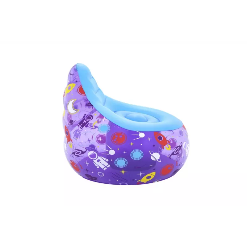 Kosmos LED Inflatable Chair 72 x 72 x 64 cm Bestway 75122 Lila
