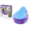 Kosmos LED Inflatable Chair 72 x 72 x 64 cm Bestway 75122 Lila