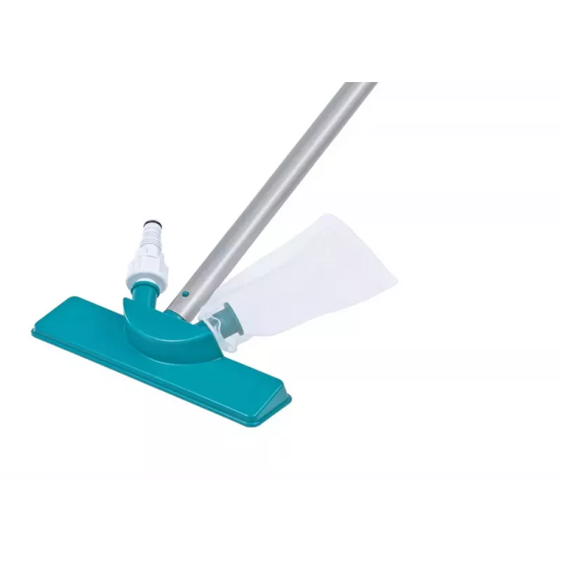 Bestway Flowclear Pool Cleaning Kit 58013 - Saugkopf, Skimmernetz, Bürste, Aluminiumstange