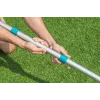 Bestway Teleskop-Poolreinigungsstange 3,60 m (142 Zoll) eloxiertes Aluminium - 20130