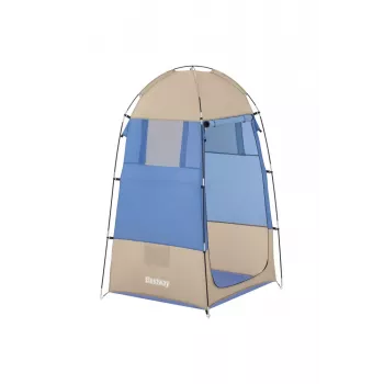 Bestway Beach Changing Room Tent 110 x 110 x 190 cm Blau und Grau
