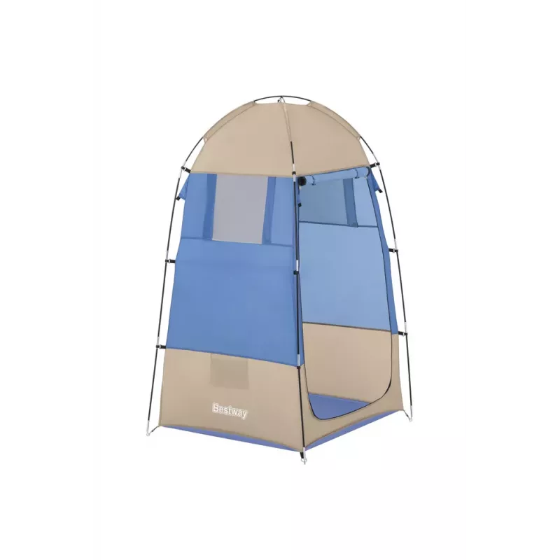 Bestway Beach Changing Room Tent 110 x 110 x 190 cm Blau und Grau