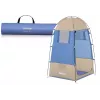 Bestway Beach Changing Room Tent 110 x 110 x 190 cm Blau und Grau