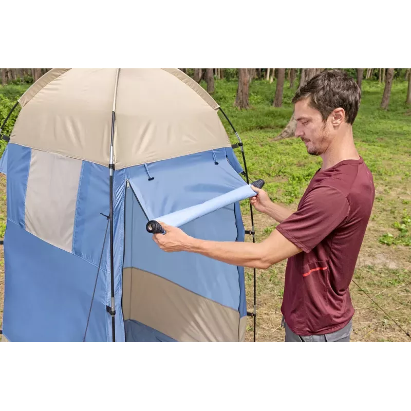 Bestway Beach Changing Room Tent 110 x 110 x 190 cm Blau und Grau