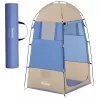 Bestway Beach Changing Room Tent 110 x 110 x 190 cm Blau und Grau