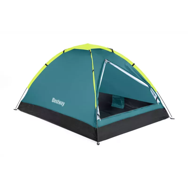 Bestway 68084 Tourist Tent 145 x 205 x 100 cm Doppelkuppelzelt 2 Personen Grün/Grau