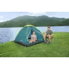 Bestway 68084 Tourist Tent 145 x 205 x 100 cm Doppelkuppelzelt 2 Personen Grün/Grau