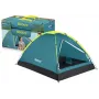 Bestway 68084 Tourist Tent 145 x 205 x 100 cm Doppelkuppelzelt 2 Personen Grün/Grau