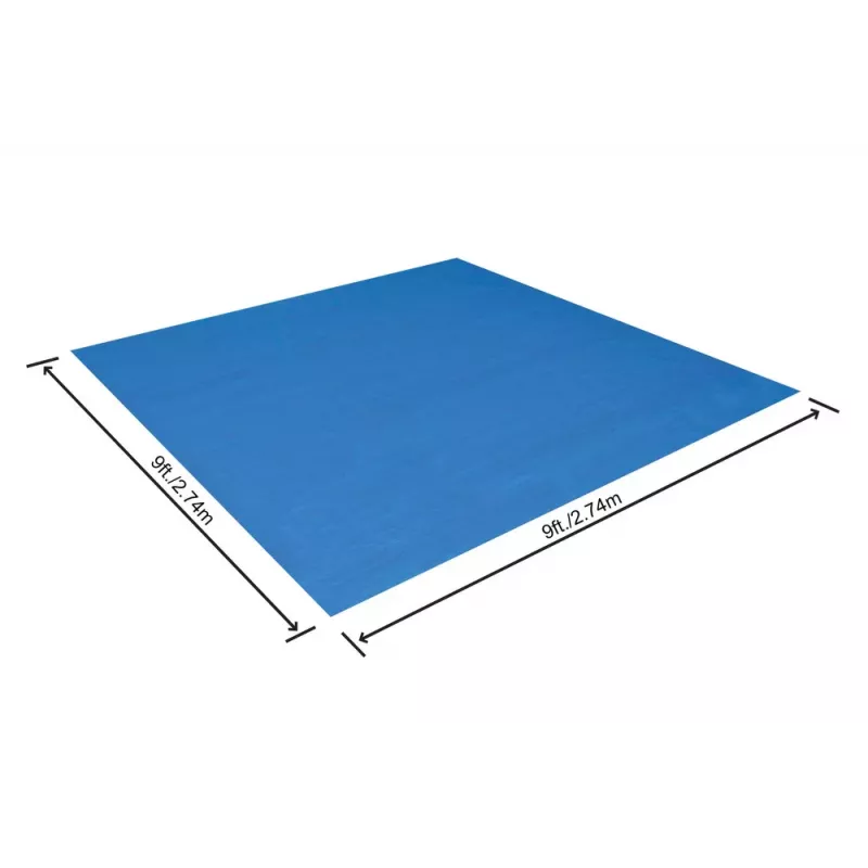 Bestway Flowclear Pool Ground Cloth 274 x 274 cm Blau