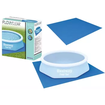 Bestway Flowclear Pool Ground Cloth 274 x 274 cm Blau