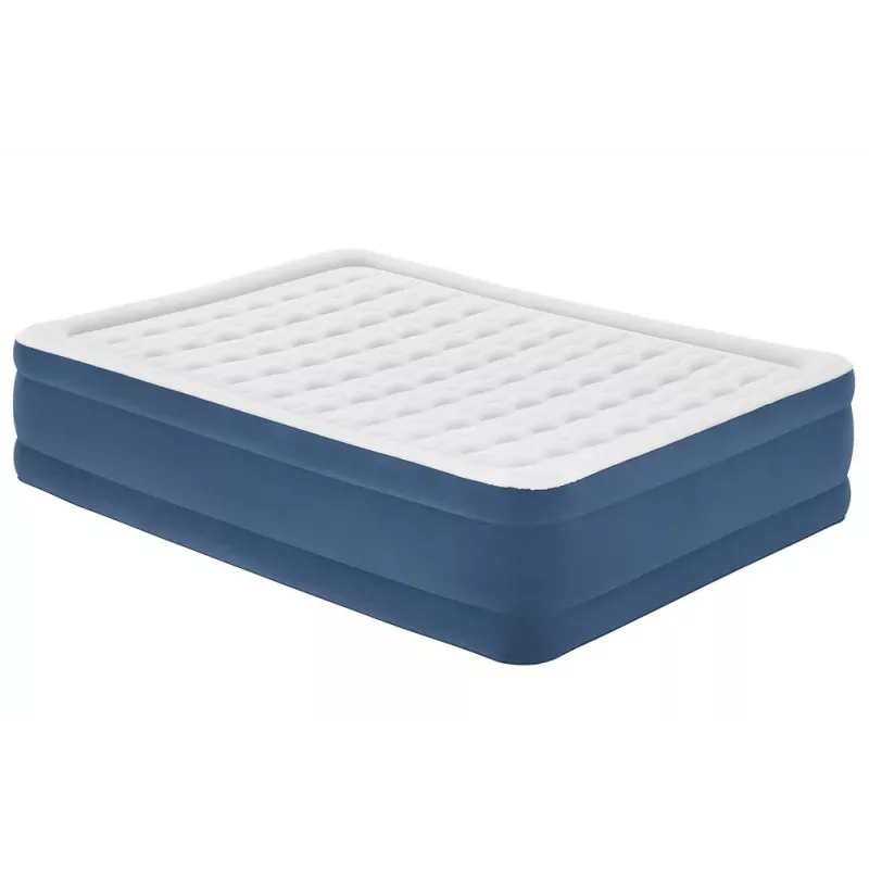 Bestway 67624 Luftmatratze 203 x 152 x 46 cm Queensize mit integrierter AC-Pumpe