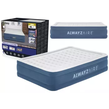 Bestway 67624 Luftmatratze 203 x 152 x 46 cm Queensize mit integrierter AC-Pumpe