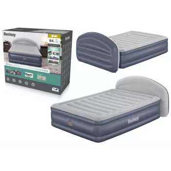 Bestway 671BD Inflatable Mattress Single Dark Blue/Grey