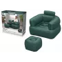 Bestway Aufblasbarer Loungesessel Dunkelgrau 75137