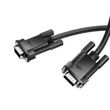 Hoco US11 VGA Male to VGA Male HD Data Cable (2m) Schwarz