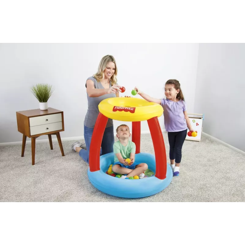 Aufblasbares Planschbecken mit Dach Fisher-Price Bestway 22598