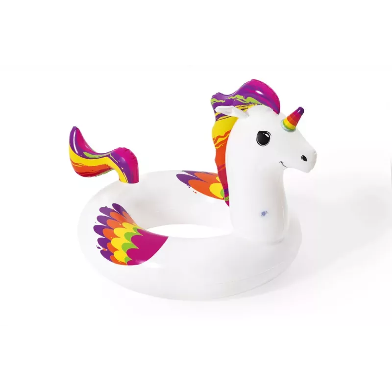 Bestway Aufblasbarer Einhorn-Schwimmring 119 x 91 cm