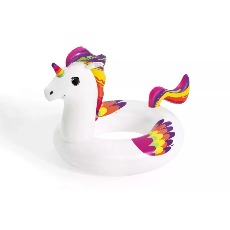 Bestway Aufblasbarer Einhorn-Schwimmring 119 x 91 cm
