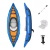 Bestway Hydro-Force Kayak 275 x 81 cm aufblasbares Kajak mit Aluminiumpaddel und Handpumpe