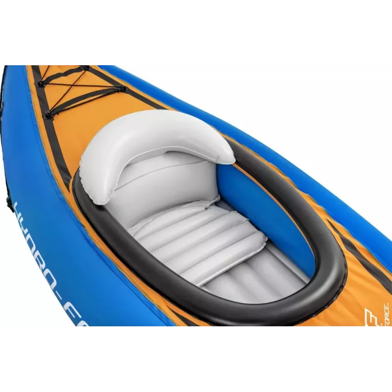 Bestway Hydro-Force Kayak 275 x 81 cm aufblasbares Kajak mit Aluminiumpaddel und Handpumpe