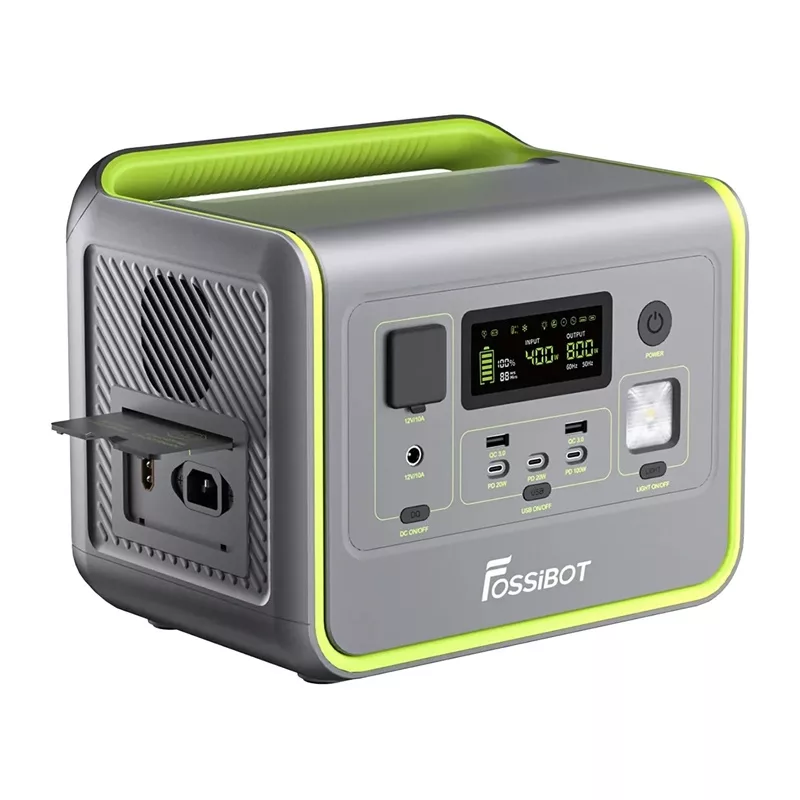 FOSSIBOT F800 800W Portable Power Station (Grün)